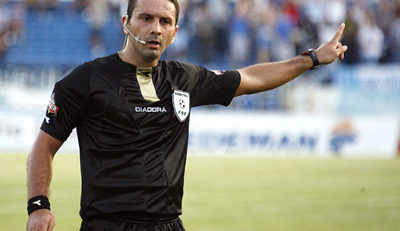 Sebastian Colţescu va arbitra partida de tineret, România -Italia