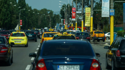 Trafic cu restricţii în staţiunea Mamaia