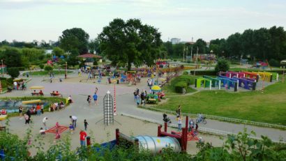 Parcul Tăbăcăriei din Constanţa va fi refăcut. Trenuleţul va fi repus pe traseu