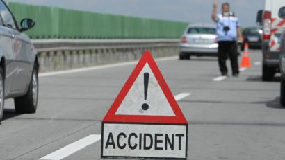 Circulaţie îngreunată pe autostrada A2, din cauza unui accident produs aproape de Fundulea