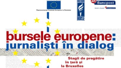 „Bursele Europene: Jurnaliști în Dialog”, ediția 2015