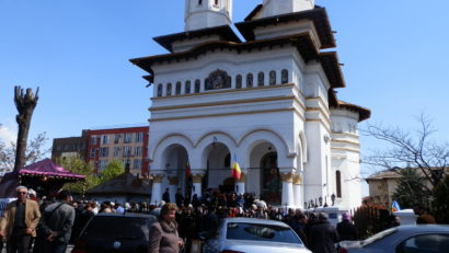 (FOTO) Hram la Biserica Sf.Gheorghe din Constanța