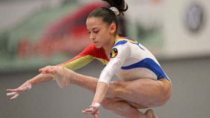 Andreea Munteanu, medaliată cu aur la Campionatele Europenele de gimnastică