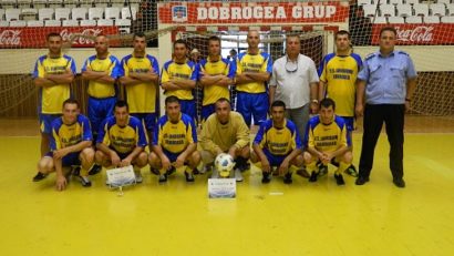 Minifotbal la jandarmi de Ziua Jandarmeriei Române