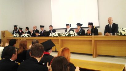 George Maior a susţinut astăzi cursul festiv la Universitatea “Andrei Șaguna”