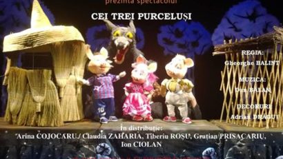 Spectacol în premieră la Teatrul de Păpuşi Constanţa