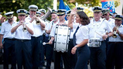 Sâmbătă seara cântă fanfara, pe faleza Cazinoului din Constanţa