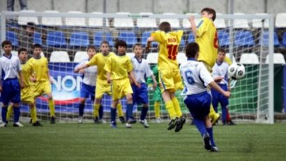 Echipa Academia Hagi 2003 joacă azi semifinala cu Steaua la Cupa Hagi-Danone