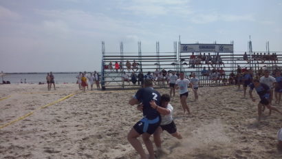 Cleopatra Mamaia a debutat cu dreptul la „Oval 5 Beach Rugby”