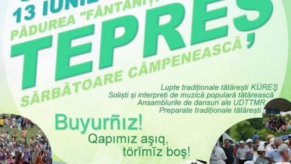 Tepreş, în Pădurea Fântâniţa-Murfatlar