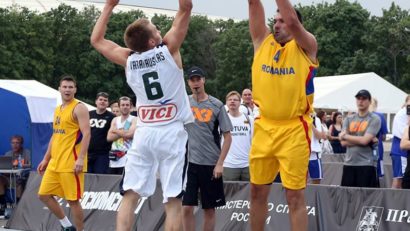 România – Lituania, scor 15-16 la baschet masculin 3×3