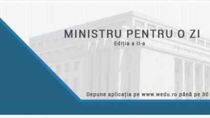 Elevii, miniştri pentru o zi