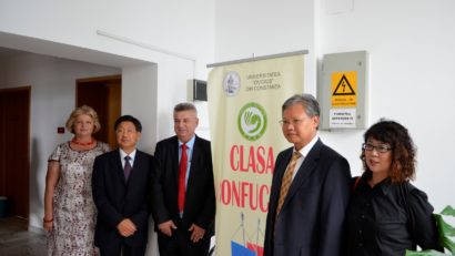 Oaspeţi chinezi de rang înalt la Universitatea OVIDIUS