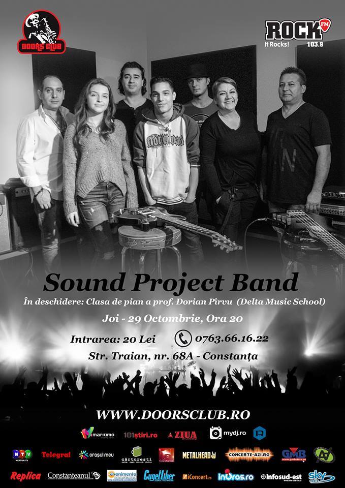 Sound Project Band în Doors Club