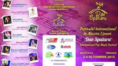 Festivalul „Dan Spătaru”, în week-end, la Medgidia