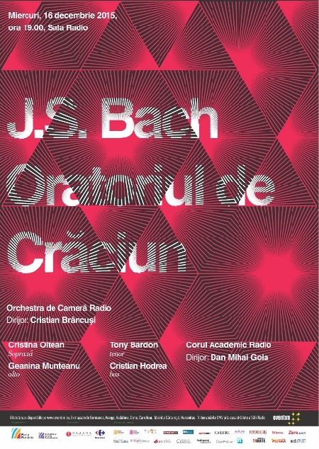 Oratoriul de Crăciun de Bach, la Sala Radio