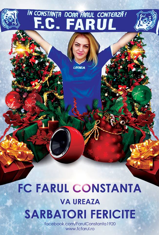 Moș Crăciun a venit la FC Farul cu 10.000 de lei. AMENDĂ !