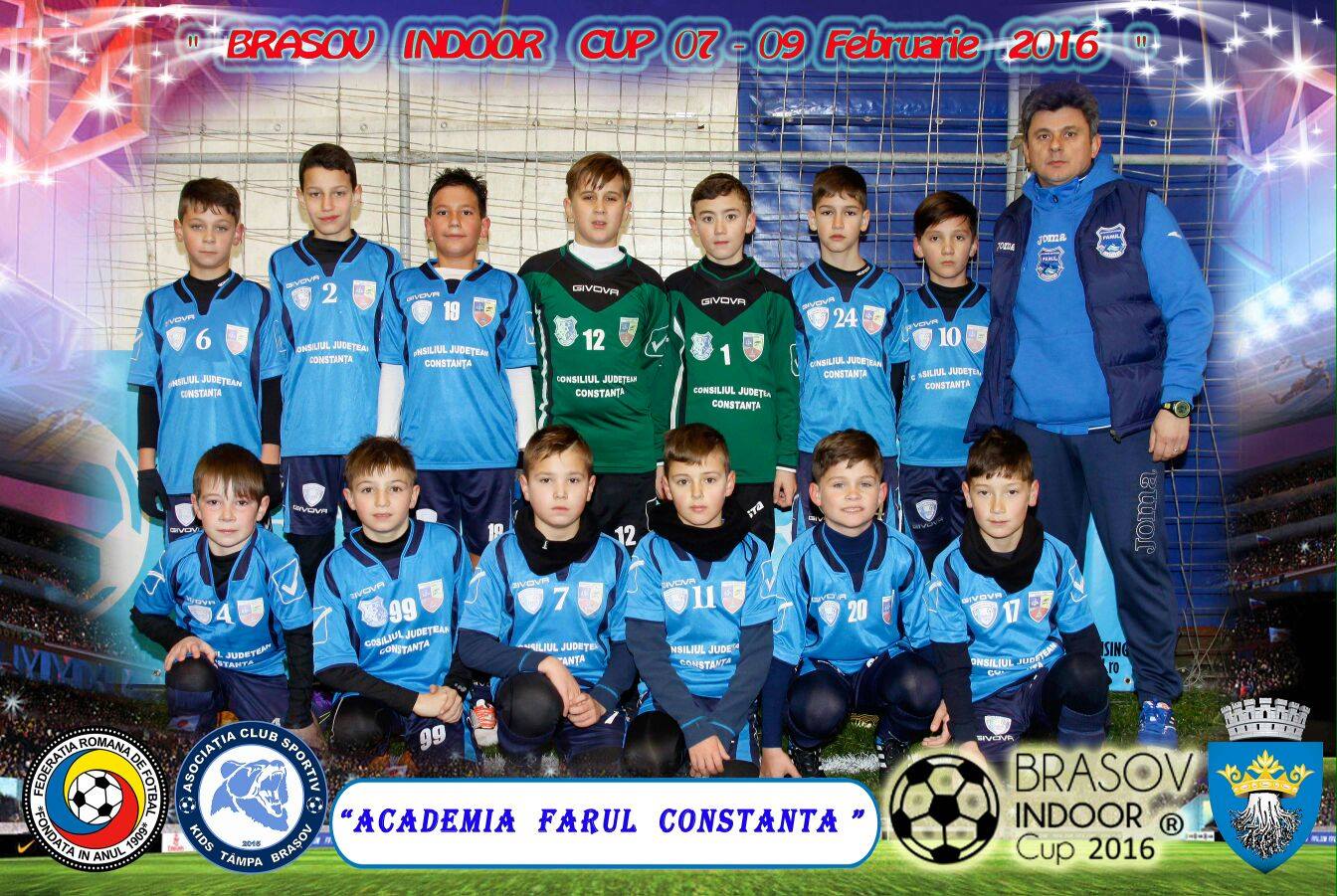 Cinci victorii pentru Academia Farul 2005 la Brașov