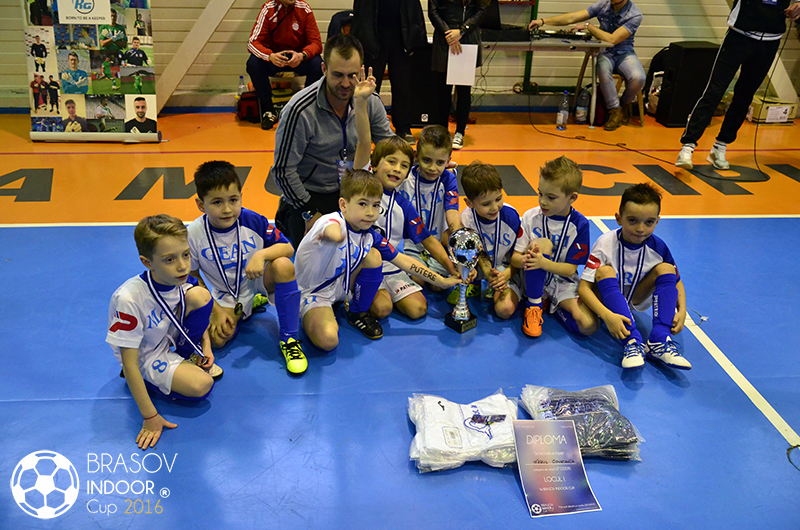 Academia Farul U7 a câștigat „Brașov Indoor Cup”