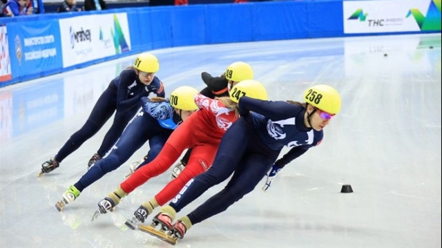 Patinatoarea Mihaela Hogaş a cucerit bronzul la JO pentru Tineret