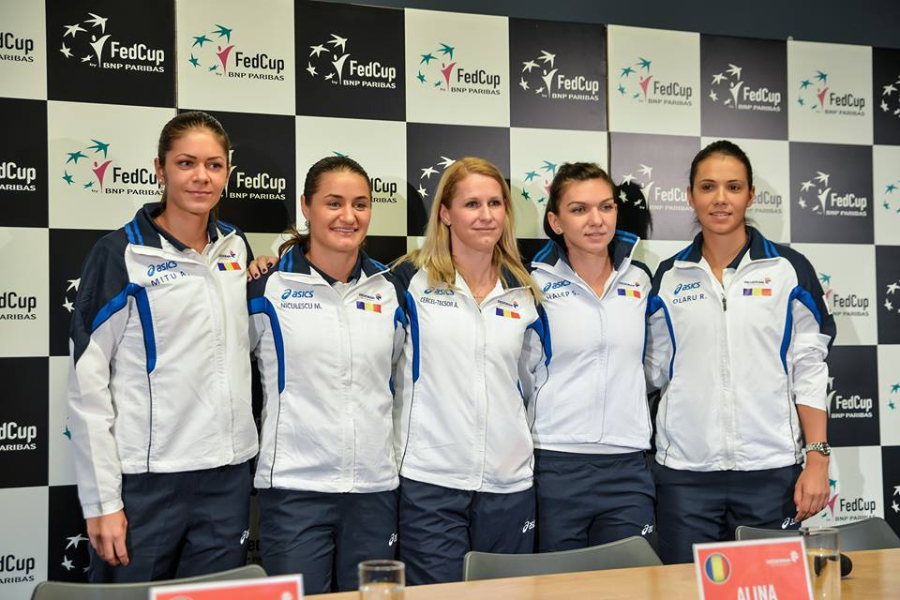 Fetele noastre își află astăzi, adversarele din Fed Cup