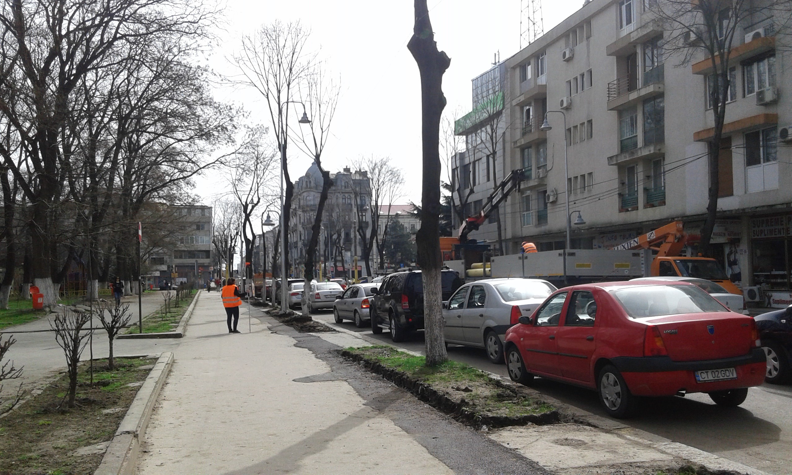 (FOTO) ATENȚIE! Ciculație ÎNGREUNATĂ în zona Sala Sporturilor