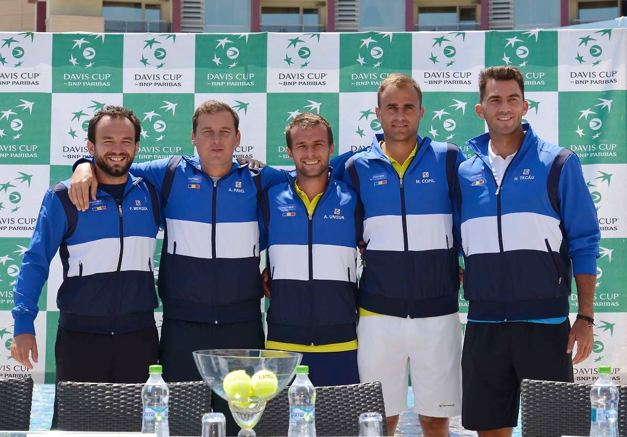 Marius Copil deschide meciul cu slovenii din Cupa Davis