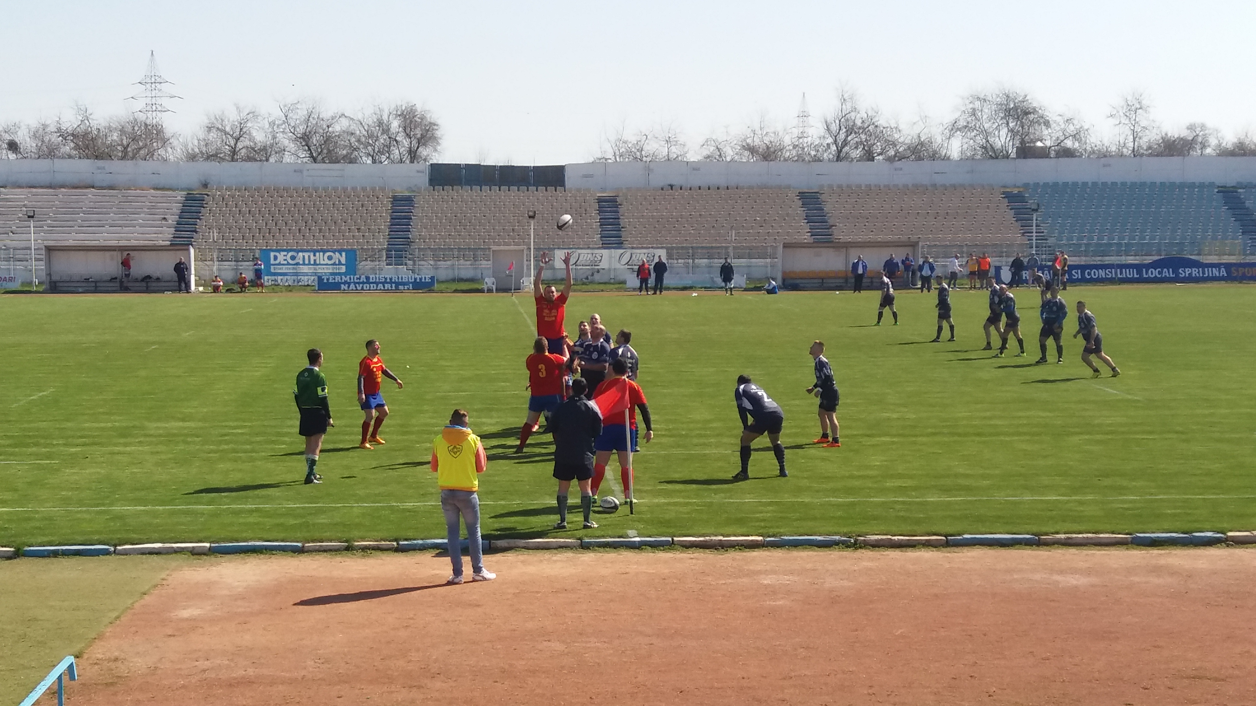 Meci internațional de rugby la Năvodari