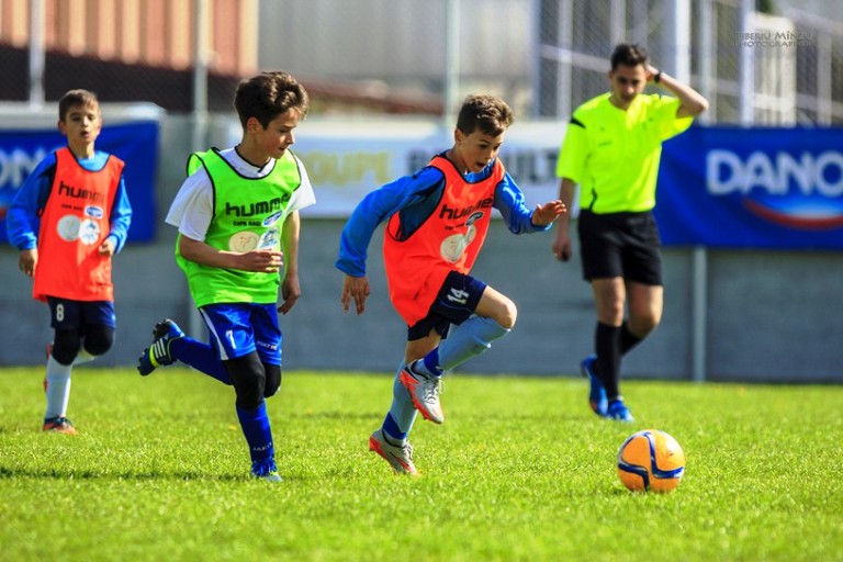 Echipa Academiei Hagi joacă în semifinalele Cupei Hagi-Danone