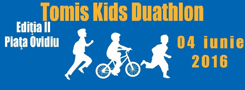 Piaţa Ovidiu din Constanţa găzduiește Tomis Kids Duathlon