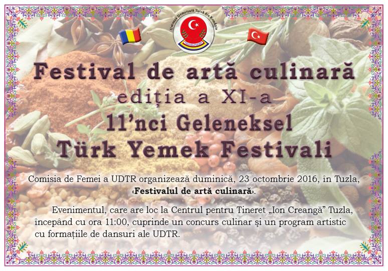 TUZLA: Festival de artă culinară turcească