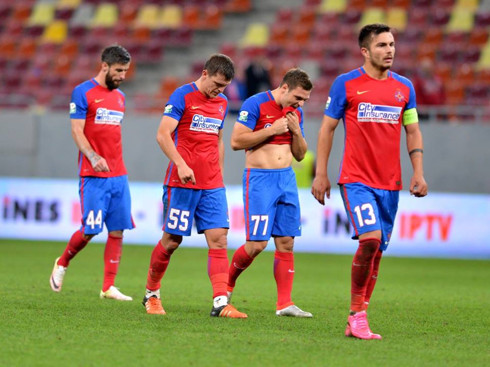 Steaua pierde și ratează calificarea în primăvara europeană