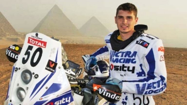 Emanuel Gyenes este pe locul 18 la clasa moto în Raliul Dakar 2017