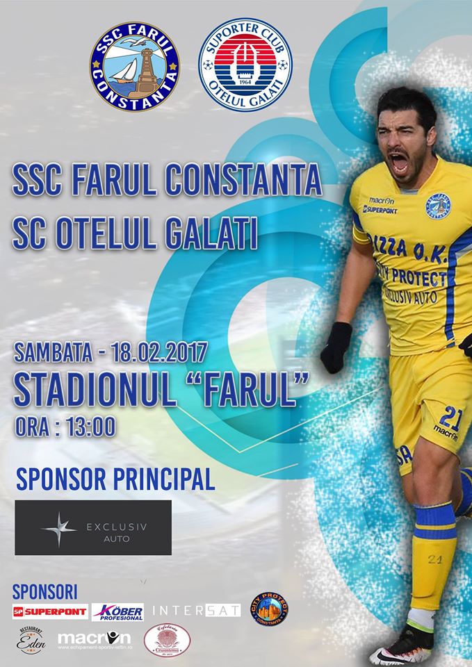 SSC Farul joacă pe Stadionul „Farul” !