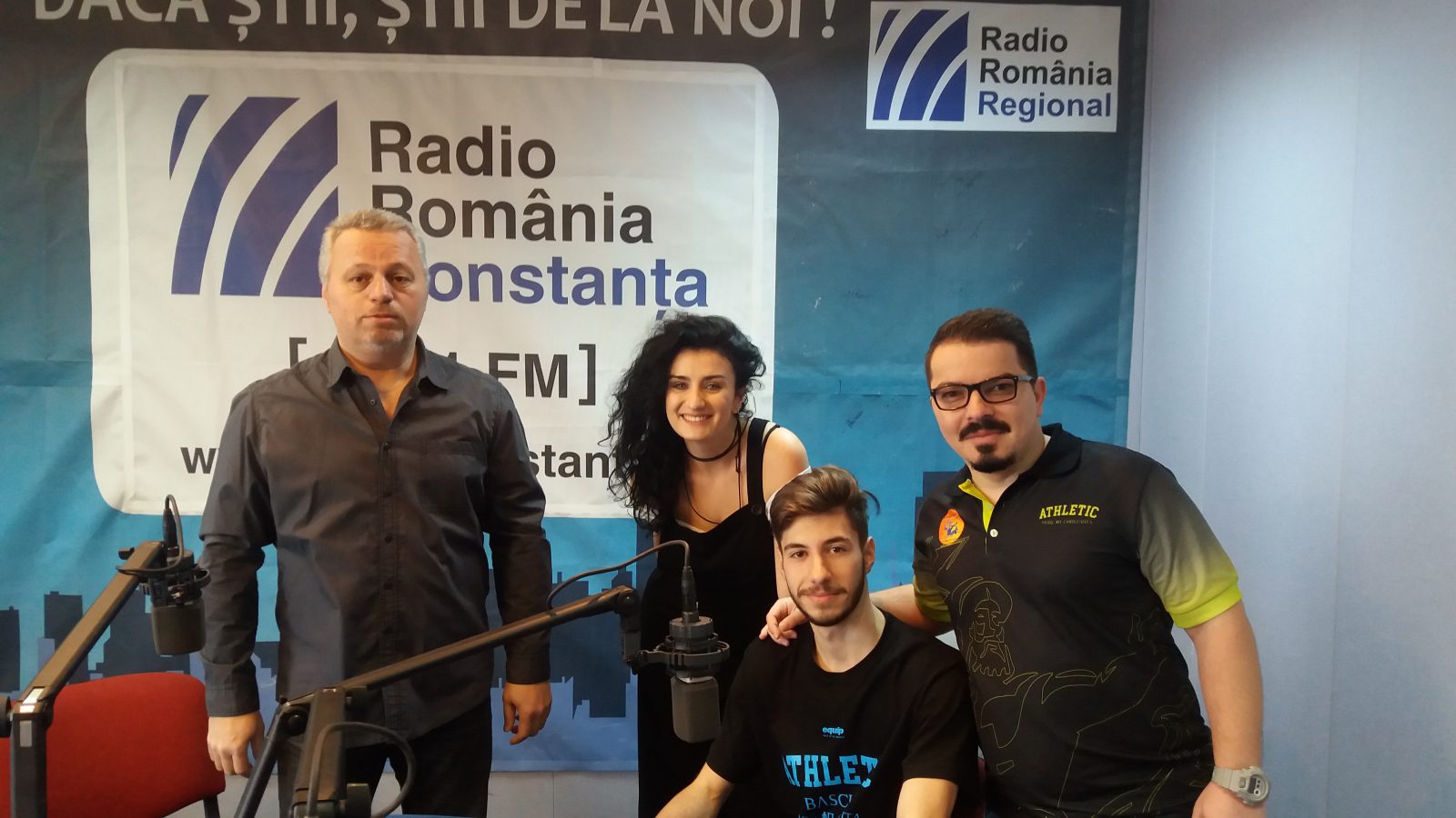 Liderii BC Athletic Constanța, invitați în studiourile Radio Constanța