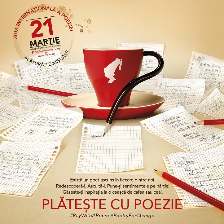 Audio/CONSTANȚA, NĂVODARI: Plătește cafeaua cu o poezie