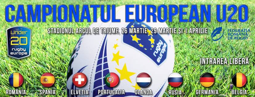 La București se desfășoară Campionatul European Under 20 de rugby