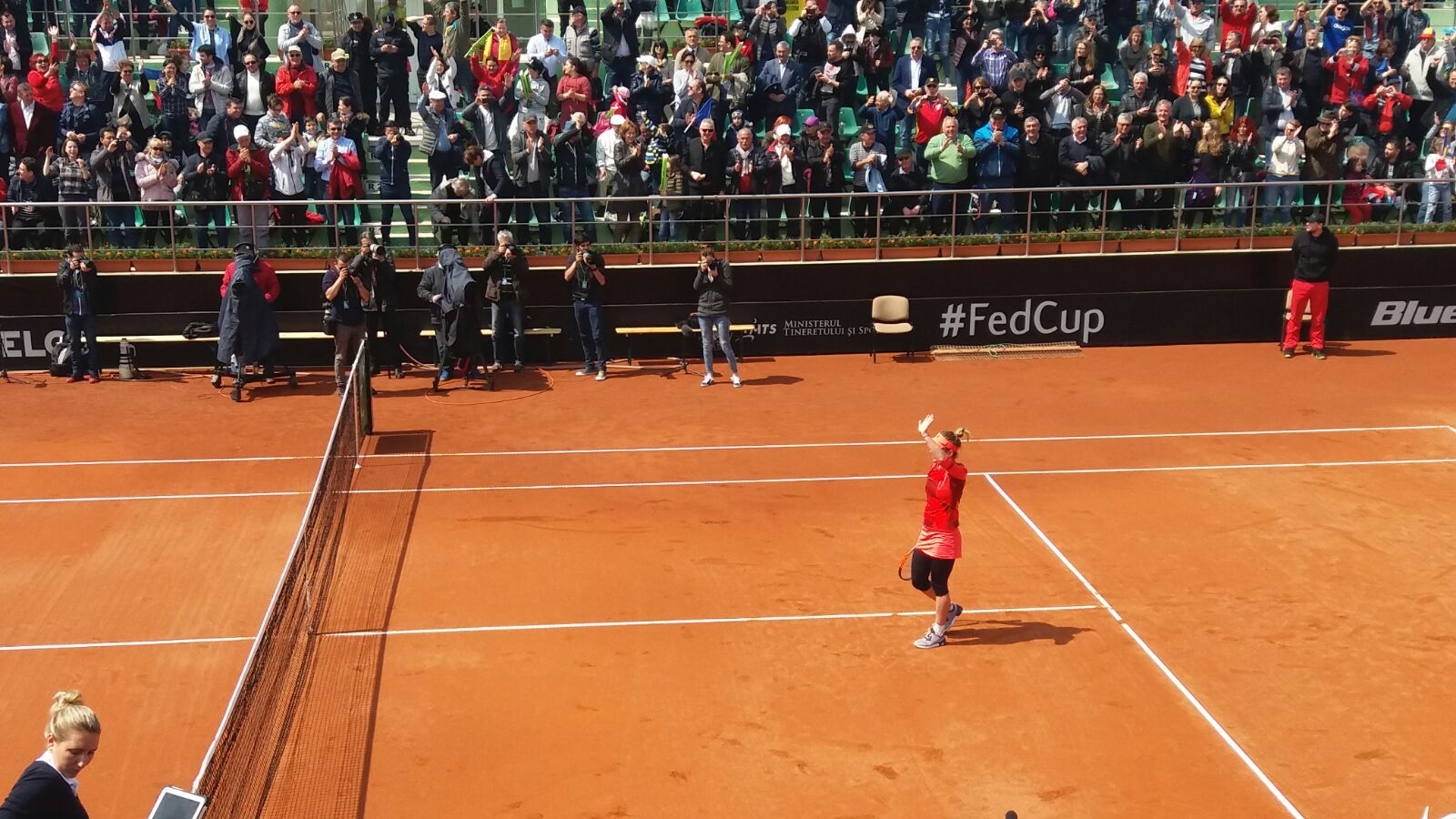 Tenis/Fed Cup: Halep o învinge pe Konta și România conduce Marea Britanie cu 2-1