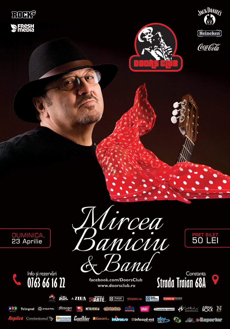 Mircea Baniciu & Band, regal de muzică folk la CONSTANȚA