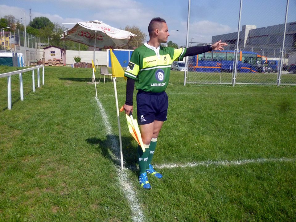 Arbitru constănțean de rugby, debutant în Superligă