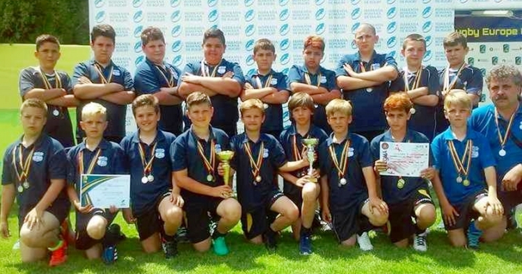 Tinerii rugbiști din Cumpăna au încheiat pe locul doi participarea la Trofeul București