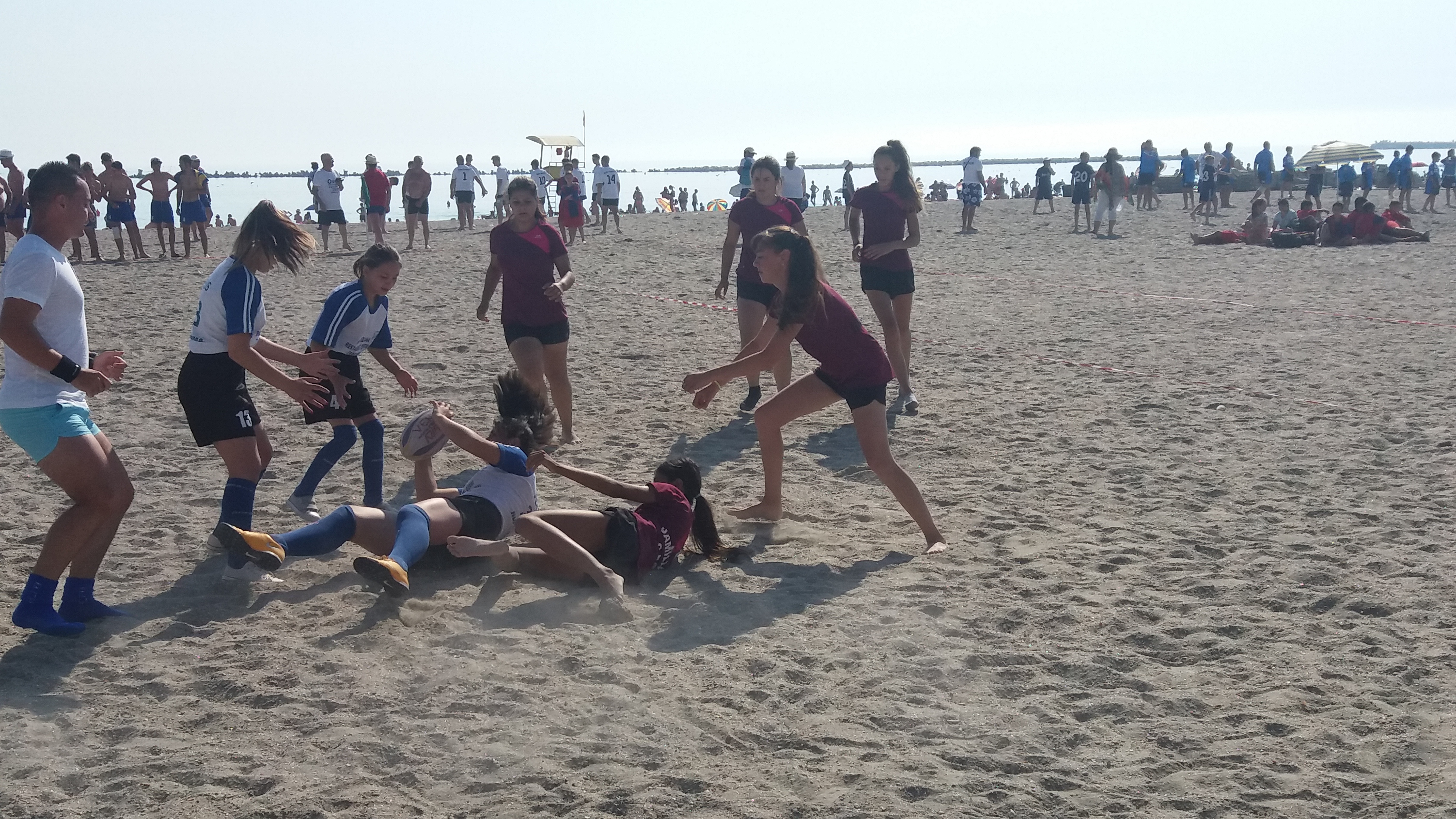 La Mamaia au continuat meciurile din cadrul „Oval 5 Beach Rugby România”