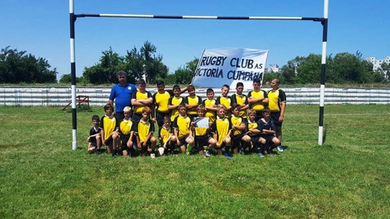 AS Victoria Cumpăna s-a clasat pe locul al doilea la Circuitul Național de mini-rugby