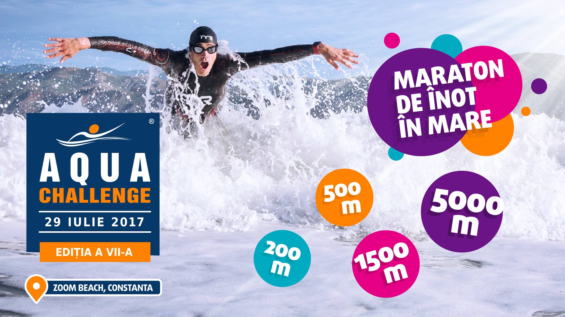 La Constanța se va disputa Aqua Challenge