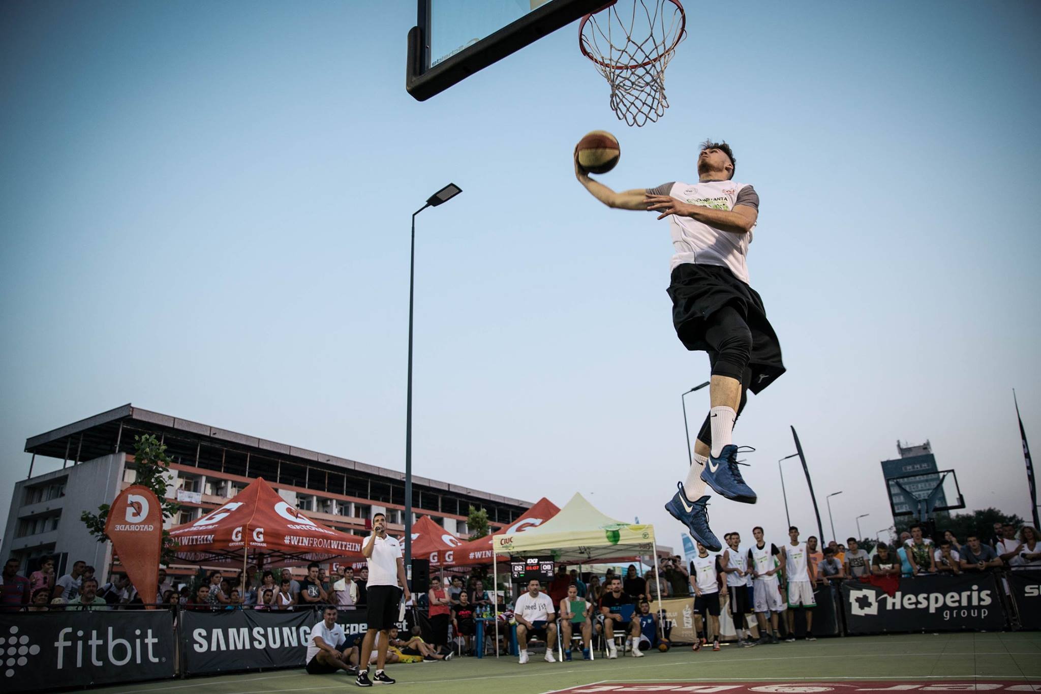 Șerban Bălan a câștigat concursul de slam-dunk de la Mamaia