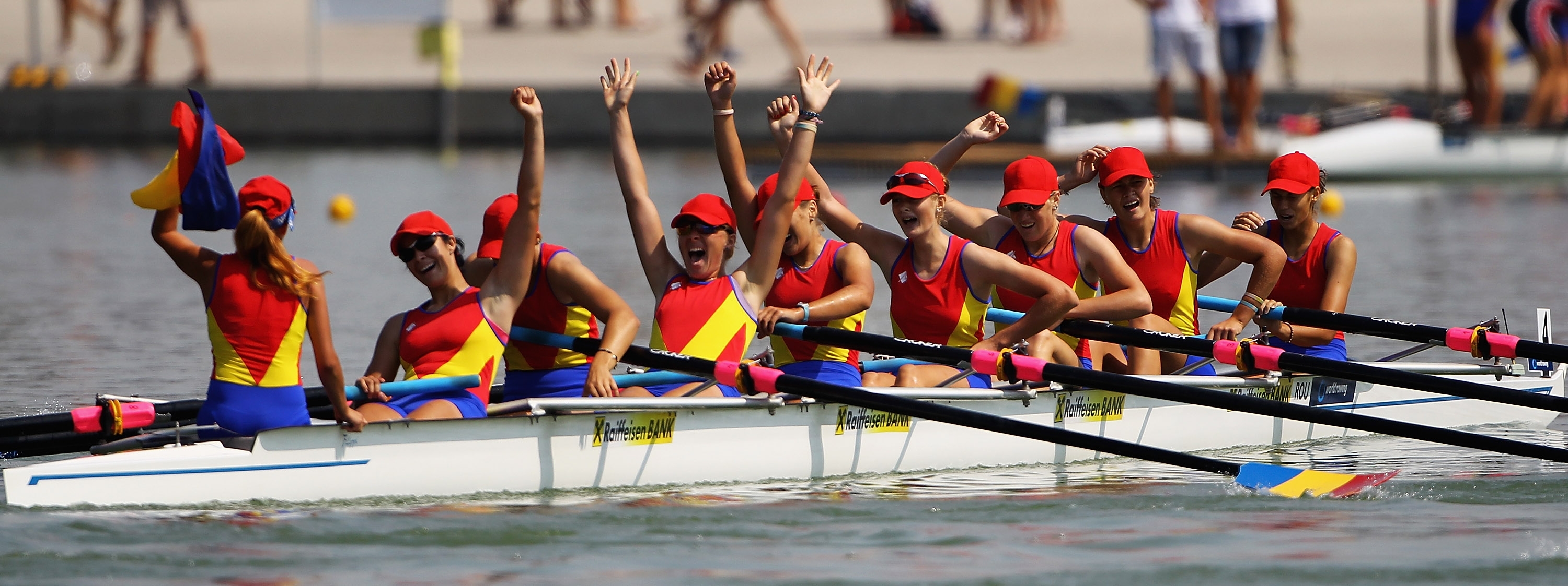 Echipajul României la 8+1 feminin a câștigat Cupa Mondială de la Lucerna