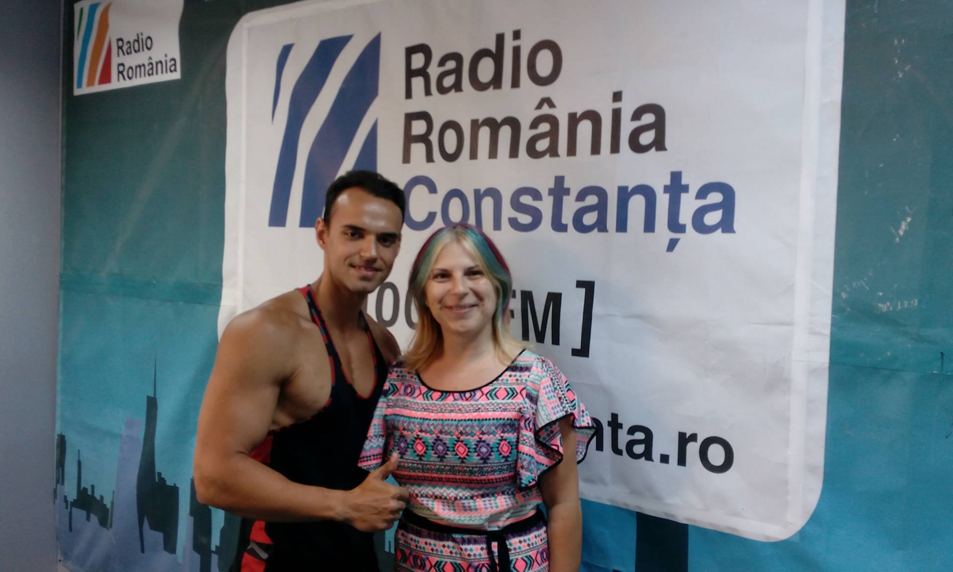 Mister Univers a fost la Radio Constanța !