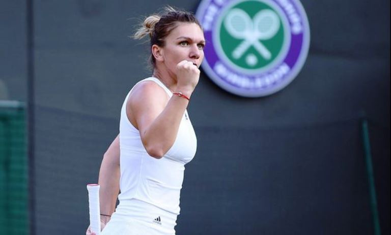 Simona Halep joacă astăzi cu Shuai Peng la Wimbledon