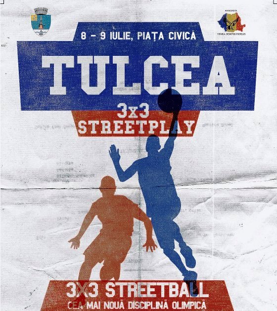 Competiție de baschet 3×3 la Tulcea în Piața Civică