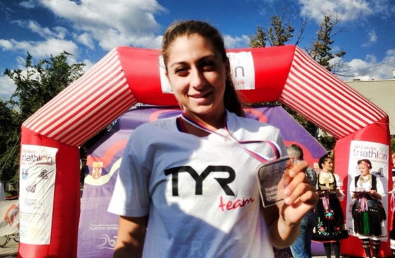 Antoanela Manac este vicecampioană european la Cross Triathlon U23